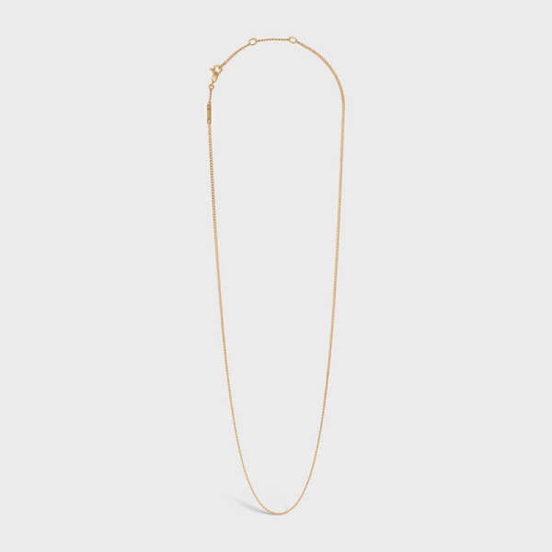 Colliers Celine Separables Chain In Brass With Gold Finish Doré | CL-592263